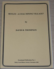Betley coal mining for sale  POULTON-LE-FYLDE