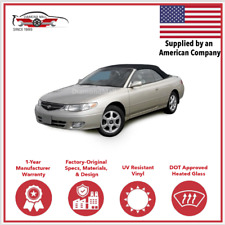 Compatível com: Toyota Solara conversível superior e janela de vidro aquecida 1999-2003 sarja preta comprar usado Compatível com: Toyota Solara conversível superior e janela de vidro aquecida 1999-2003 sarja preta comprar usado  Enviando para Brazil