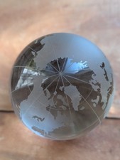 Etched heavyweight glass for sale  KILMACOLM