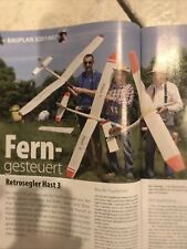 Bauplan retro segelflugzeug gebraucht kaufen  Gunzenhausen