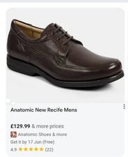 Anatomic mens shoes for sale  LONDON