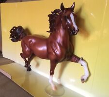 Breyer ATLANTIS BEY V 2001 Breyerfest Cavalo Castanha Huckleberry Bay com catálogo comprar usado  Enviando para Brazil