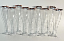 Clear plastic champagne for sale  LONDON