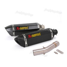 Silenciadores 51 mm tubo de escape deslizante sistema de escape deslizante ligação média para BMW R1200GS/ADV 04-09, usado comprar usado  Enviando para Brazil