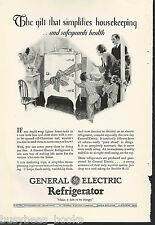 Usado, 1928 Publicidade de geladeira General Electric, geladeira MONITOR-TOP, Natal comprar usado  Enviando para Brazil