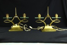 Lampes chevet laiton d'occasion  Sarreguemines