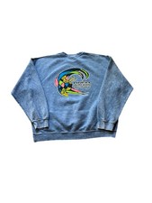 Suéter pulôver retrô vintage O'Neill Surf Shop azul tamanho grande comprar usado  Enviando para Brazil