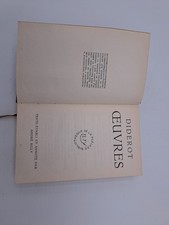pleiade diderot oeuvres d'occasion pleiade diderot oeuvres d'occasion Brétigny-sur-Orge