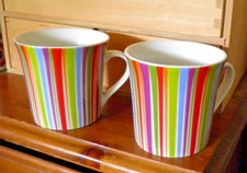 Pair multicoloured striped for sale Pair multicoloured striped for sale  PETERBOROUGH