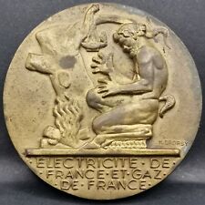 Medaille bronze edf d'occasion  Antony