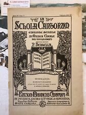 Spartito schola cantorum usato  Prato