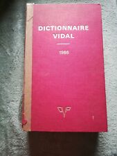 Dictionnaire vidal 1986 d'occasion  Grenoble-