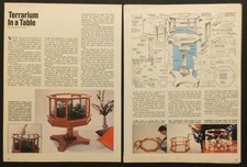 Terrarium table howto for sale  Diamond Point