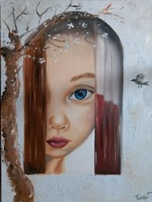 Quadro olio tela usato  Messina