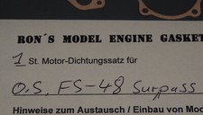 Gehäuse dichtungssatz modellm gebraucht kaufen  Münsingen