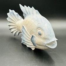 Fish hand carved for sale  Willow Grove