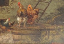 Ancien tableau scène d'occasion  Yzeure