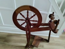 Vintage spinning wheel for sale  CHEADLE