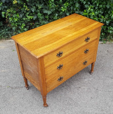 Golden oak chest for sale  CHELMSFORD