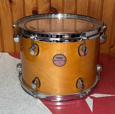 Tambor Mapex 12 polegadas Meridian Maple Tom com aros elétricos de 2,3 mm - acabamento natural comprar usado  Enviando para Brazil