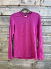 Icebreaker pink merino for sale  PERTH