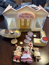 Loja de bolos Calico Critters Village com acessórios e bonecos comprar usado  Enviando para Brazil