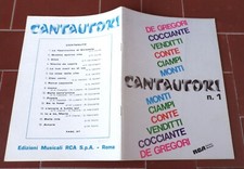 Spartiti cantautori rca usato  Settimo Torinese