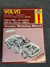 Haynes volvo 340 for sale  CREWKERNE