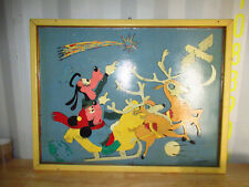 Tableau vintage bois d'occasion  Villeurbanne