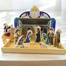 Wood nativity scene for sale  Niagara Falls