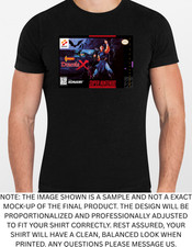 Camiseta Gráfica Castlevania Dracula X SNES Masculina ou Feminina NOVA comprar usado  Enviando para Brazil