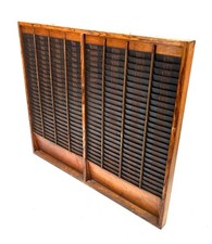 Antique wooden industrial for sale  PETERBOROUGH