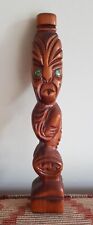 Wooden maori carving for sale  UCKFIELD