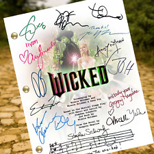 Wicked movie script for sale  Hixson