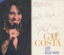Gal Costa: Live At The Blue Note MUSIC AUDIO CD Latin MPB pop! SIGNED AUTOGRAPH  comprar usado  Enviando para Brazil