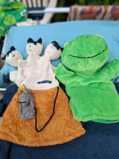 Handpuppen frosch katze gebraucht kaufen  Bergisch Gladbach