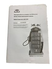 RED BULL REFRIGERADOR REFRIGERADOR BEBIDA TAMANHO COMPLETO SOMENTE MANUAL!!! comprar usado  Enviando para Brazil