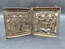Icona antica bronzo usato  Milano