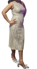 Usado, Vestido de festa feminino lantejoulas cintilantes de um ombro para roupas de festa de fim de ano maxi comprar usado  Enviando para Brazil