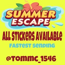 Todos os Adesivos Mono_Poly_Go Disponíveis :- ÁLBUM DE ESCAPE DE VERÃO :- Envio Mais Rápido⚡️, usado comprar usado  Enviando para Brazil