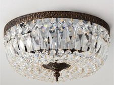 Crystal ceiling light for sale  Mcdonough