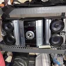 Sony MHC-GX250 Mini Prateleira Hi-Fi Sistema Estéreo Rádio CD Changer Tape Deck Testado comprar usado Sony MHC-GX250 Mini Prateleira Hi-Fi Sistema Estéreo Rádio CD Changer Tape Deck Testado comprar usado  Enviando para Brazil