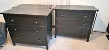 Schwarzgraue ikea hemnes gebraucht kaufen  Ismaning