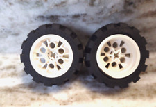Lego Technic roda branca 6582 + pneu balão médio 20 x 30 6581 ~ CONJUNTO de 2 comprar usado  Enviando para Brazil