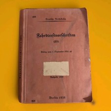 Fahrdienstvorschrift deutsche  gebraucht kaufen  Bautzen