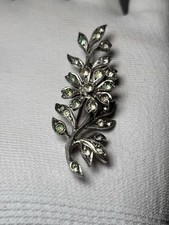 Broche fleur argent d'occasion  Ambrières-les-Vallées