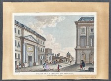 Grabado Antigua Fachada Casa los Feuillants Plaza Kickers, París Lane Nacido comprar usado  Enviando para Brazil