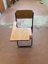 Sedia legno metallo usato  Pesaro