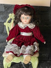 Poupée vintage porcelaine d'occasion  Saint-Maximin