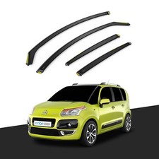 Defletores de vento Citroen C3 Picasso 2009-2017 5 portas hatchback 4 peças coloridas comprar usado  Enviando para Brazil